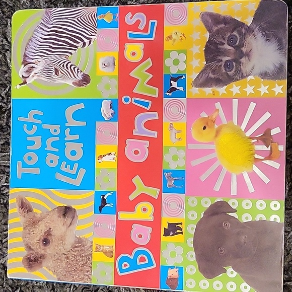Touch and Learn kids book - Picture 1 of 2